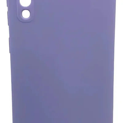 Capa Para Galaxy A30s A50 Silicone Aveludada Lavanda Lisa