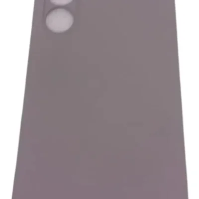 Capa Samsung A24 Silicone Aveludada Cinza Lisa
