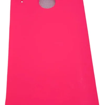Capa Moto E6 Plus Silicone Aveludada Vermelho Lisa