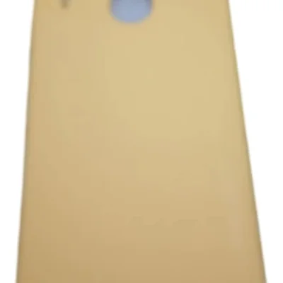 Capa Moto E6 Plus Silicone Aveludada Amarelo Lisa
