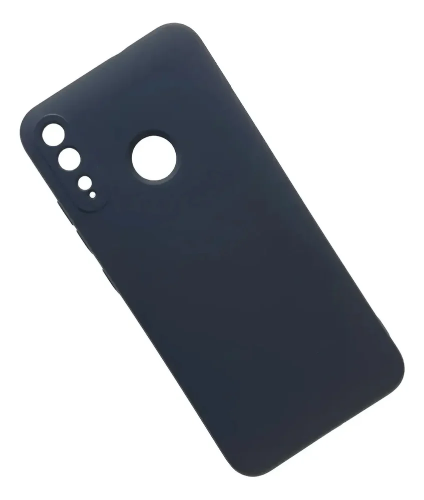 Imagem 3 de 5 do produto Capa Moto E6 Plus Silicone Aveludada Amarelo Lisa