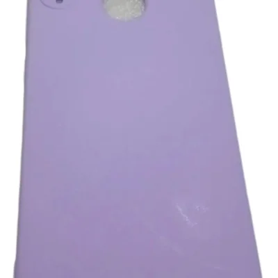 Capa Moto E7 Silicone Aveludada Lilã¡s Lis