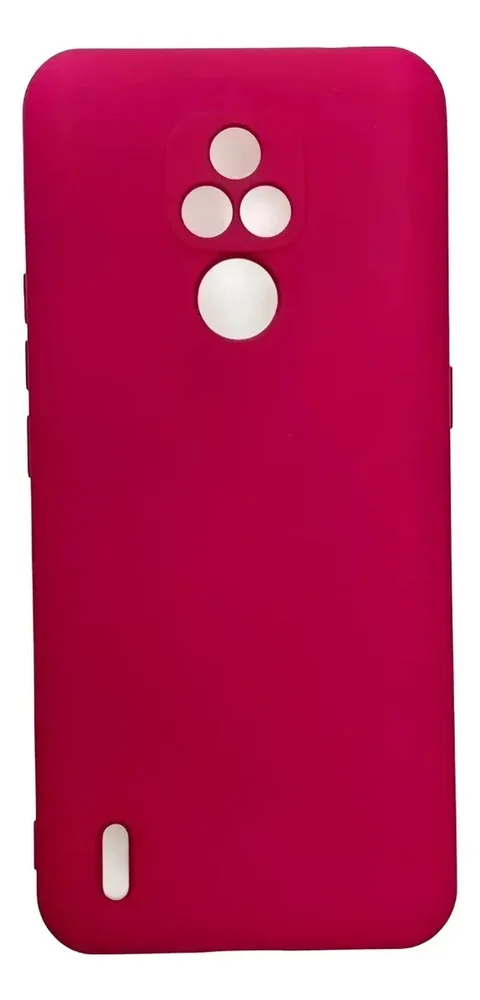 Imagem 2 de 3 do produto Capa Moto E7 Silicone Aveludada Lilã¡s Lis