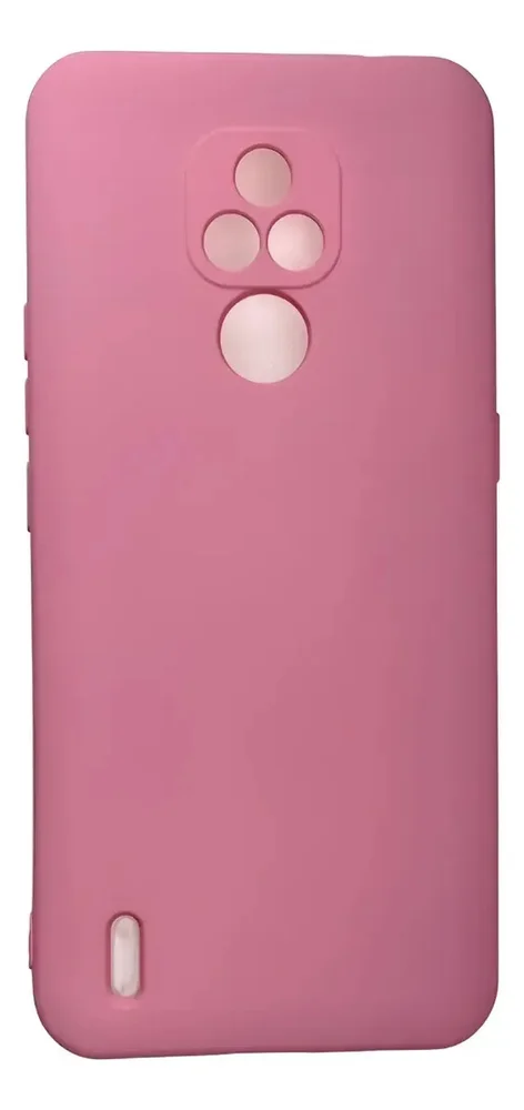 Imagem 3 de 3 do produto Capa Moto E7 Silicone Aveludada Lilã¡s Lis