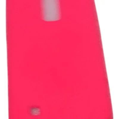 Capa Lg K10  Silicone Aveludada Vermelho Lisa