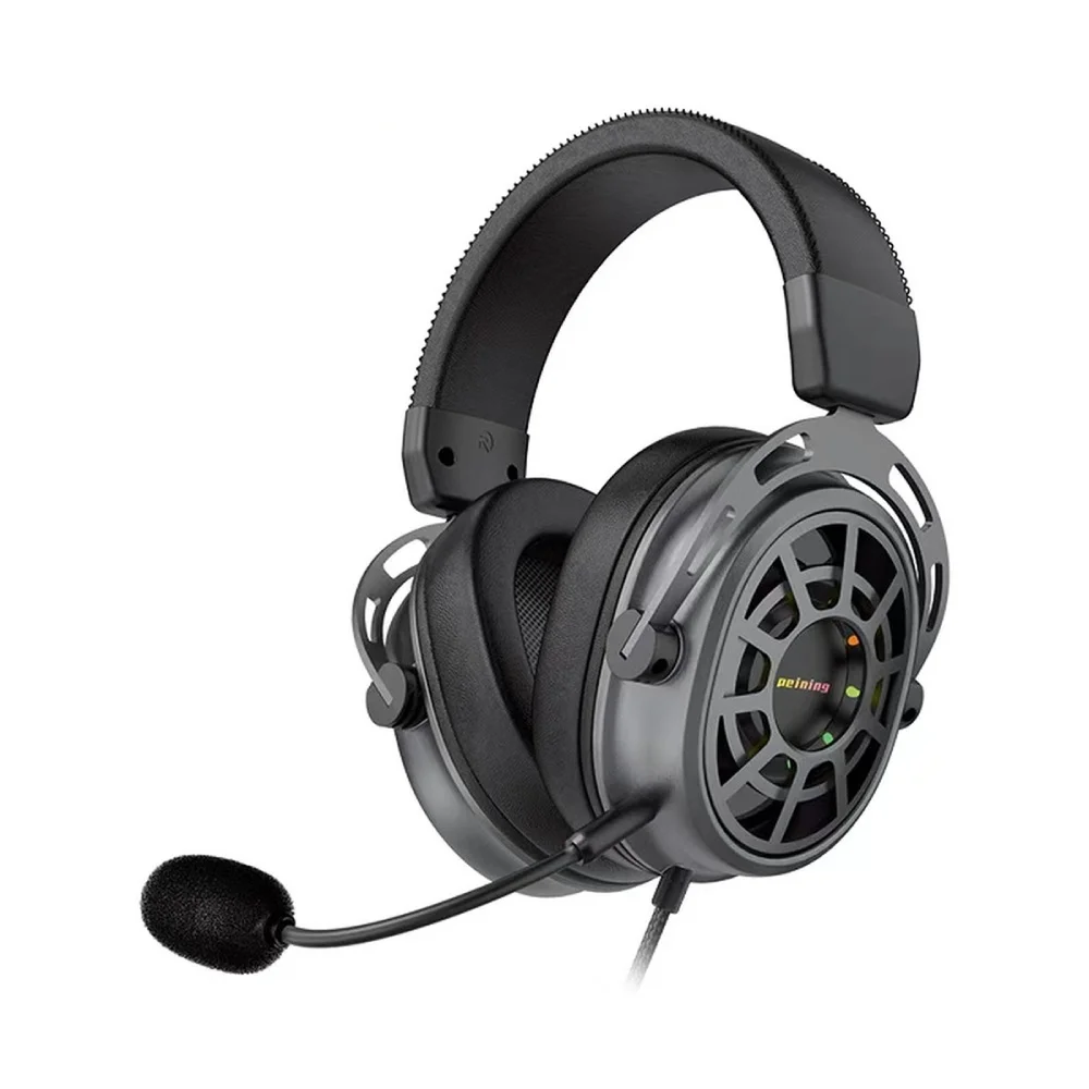 Fone De Ouvido Headset Gamer Usb LED Com Microfone Som Potente Cabo 2 Metros Para PC Gamer Pei-gm018 Fone De Ouvido Headset Gamer Usb LED Com Microfone Som Potente Cabo 2 Metros Para PC Gamer Pei-gm018