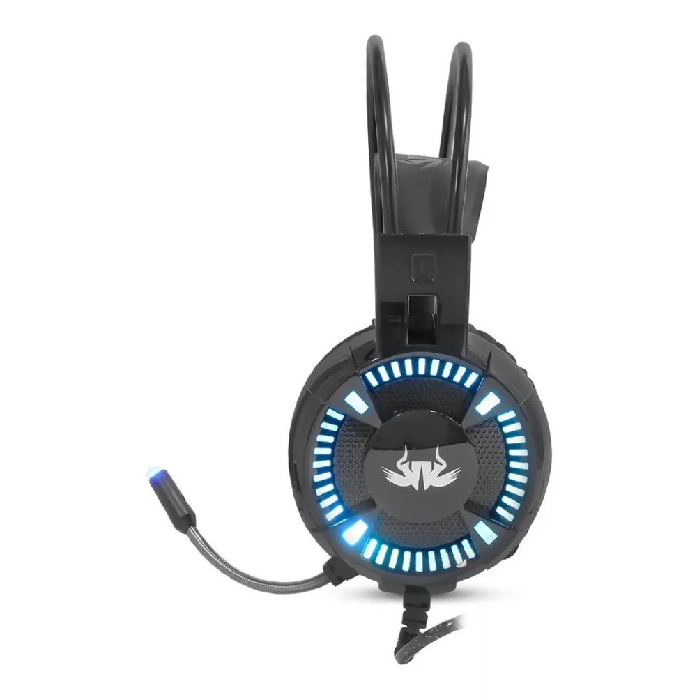 Imagem 2 de 5 do produto Fone De Ouvido Over-ear Headset Gamer Knup Kp-464 Com LED