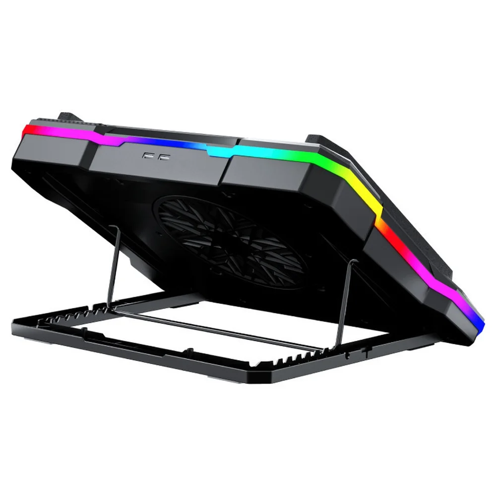 Imagem 4 de 4 do produto Suporte Notebook Celular Gamer RGB Cooler Usb 2.0 Controladora Or-sp254