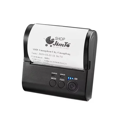 Impressora Térmica Portátil 80mm Para Cupom Recibo Bluetooth Usb 203dpi Ce-o1507b