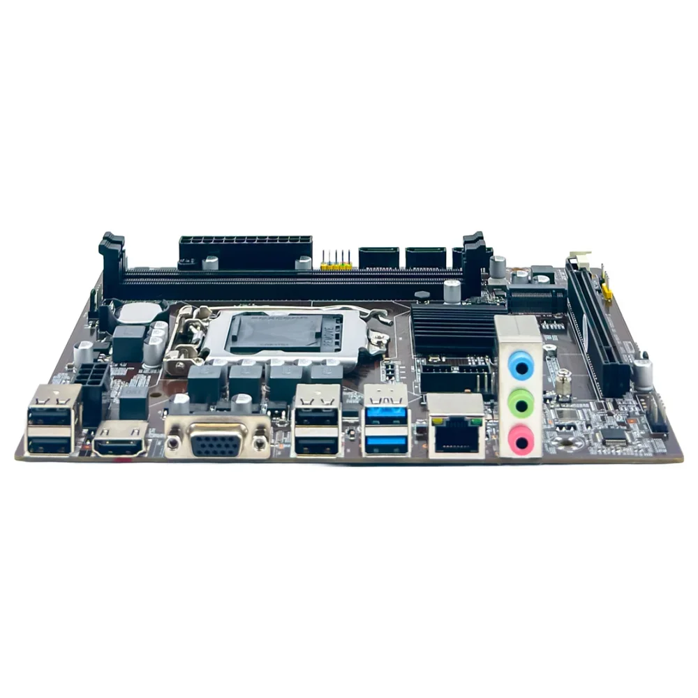Placa Mãe Gamer Duex H310zg M2 Intel 1151 Ddr4 Micro Atx 7