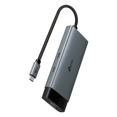 Hub Usb-c Tp-link Uh5020c 5 Em 1 HDMI Usb-a Portátil Leitor De Cartão 4k Compatível Mac WINDOWS Android