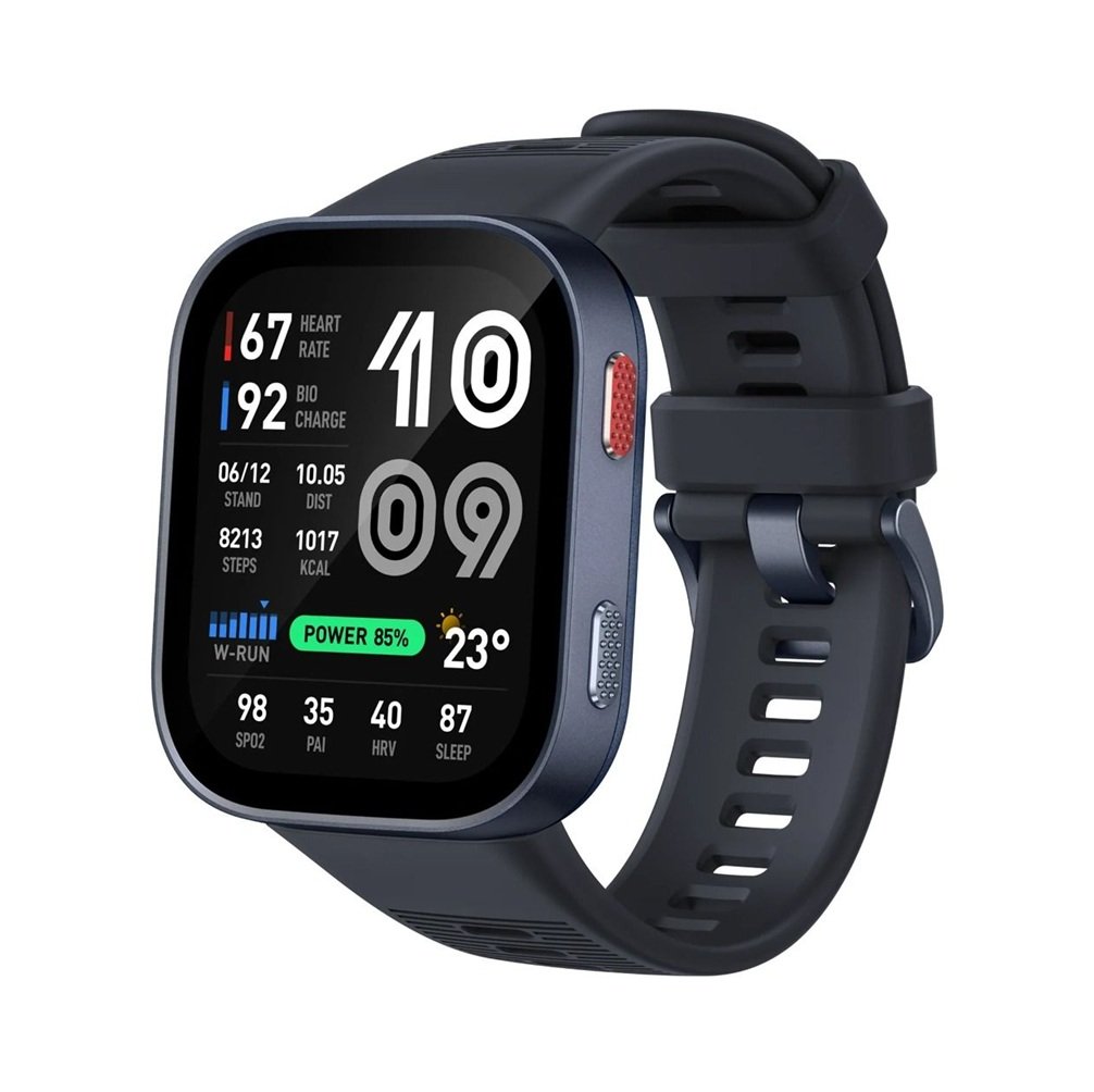 Smartwatch Amazfit Bip Max, 46mm, AmoLED 5.3cm, Gps, Mapas Gratuitos, Ia, Chamadas - Azul Escuro