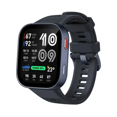 Smartwatch Amazfit Bip Max, 46mm, AmoLED 5.3cm, Gps, Mapas Gratuitos, Ia, Chamadas - Azul Escuro