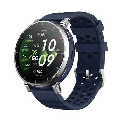 Smartwatch Amazfit Active 3 Premium A2559 Com Gps Bluetooth AmoLED De 1,32” Vidro De Safira Azul
