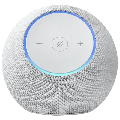 Amazon Echo Dot Max ( Geração Mais Recente 2025), Cor Branca - Smart Speaker Com Alexa, Som Envolvente E Hub De Casa Inteligente Integrado,