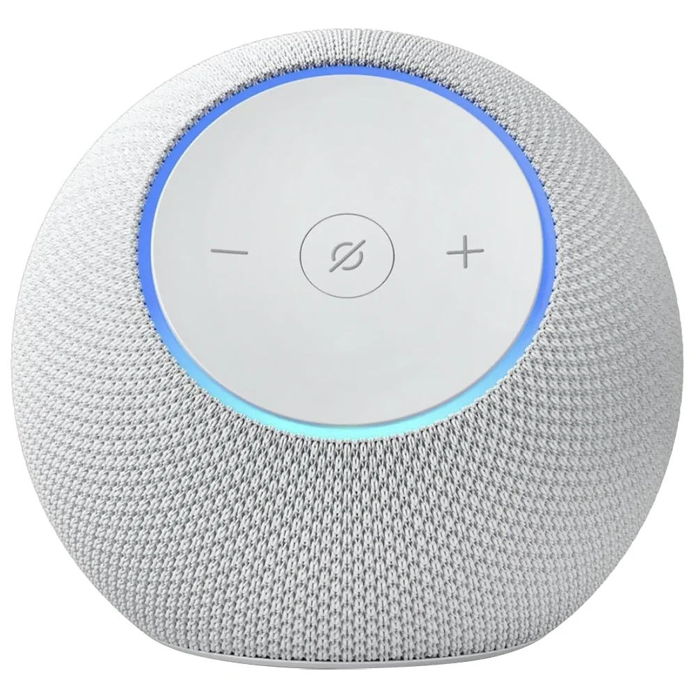 Imagem 1 de 5 do produto Amazon Echo Dot Max ( Geração Mais Recente 2025), Cor Branca - Smart Speaker Com Alexa, Som Envolvente E Hub De Casa Inteligente Integrado,