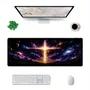 Novo Mouse Pad Gamer Deskpad Speed Extra Grande Borda Costurada Profissional 70x35  - Criador Do Universo