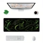 Novo Mouse Pad Gamer Deskpad Speed Extra Grande Borda Costurada Profissional 70x30  - Dragão Floresta