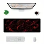 Novo Mouse Pad Gamer Deskpad Speed Extra Grande Borda Costurada Profissional 70x30  - Dragão De Fogo