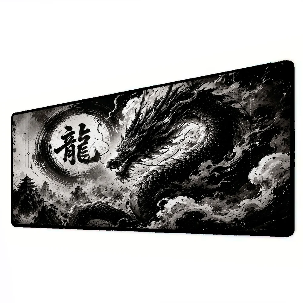 Novo Mouse Pad Gamer Deskpad Speed Extra Grande Borda Costurada Profissional 90x50 - Dragão Ancestral Novo Mouse Pad Gamer Deskpad Speed Extra Grande Borda Costurada Profissional 90x50 - Dragão Ancestral