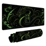 Novo Mouse Pad Gamer Deskpad Speed Extra Grande Borda Costurada Profissional 120x60  - Dragão Floresta