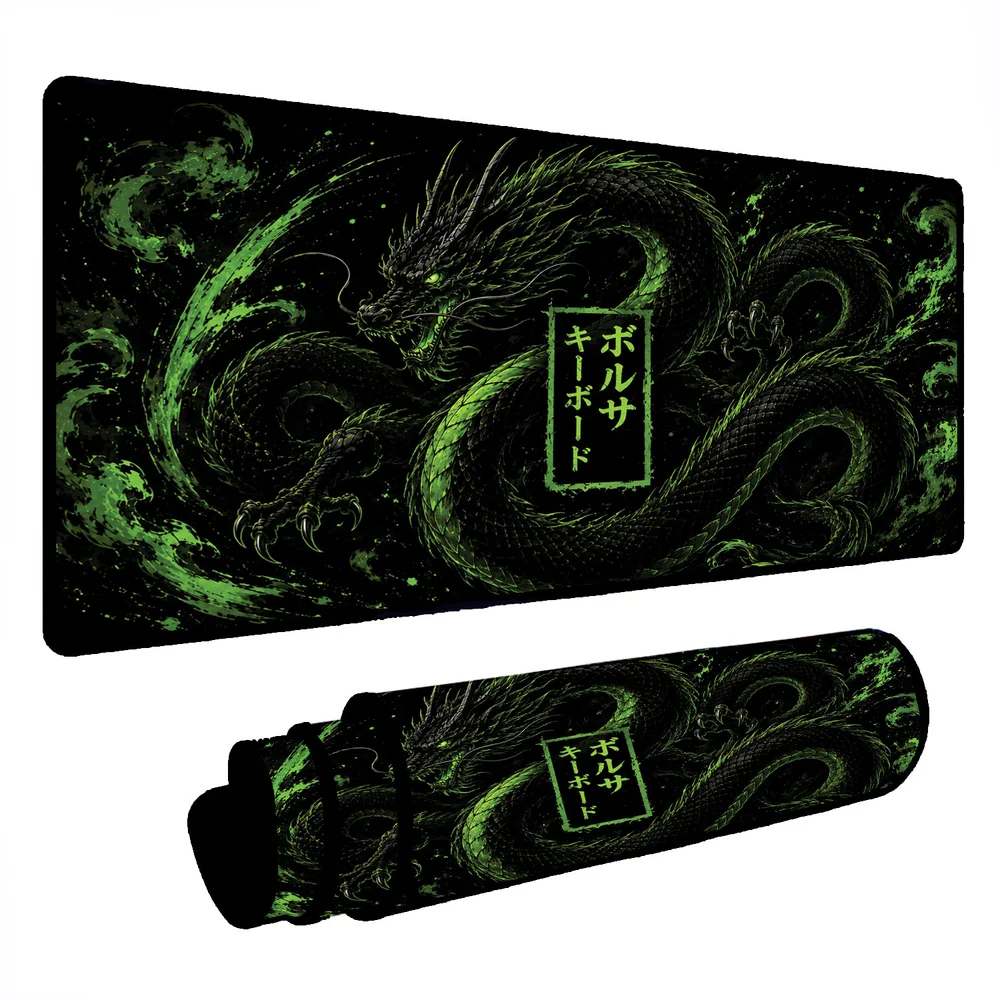 Novo Mouse Pad Gamer Deskpad Speed Extra Grande Borda Costurada Profissional 120x60 - Dragão Floresta Novo Mouse Pad Gamer Deskpad Speed Extra Grande Borda Costurada Profissional 120x60 - Dragão Floresta