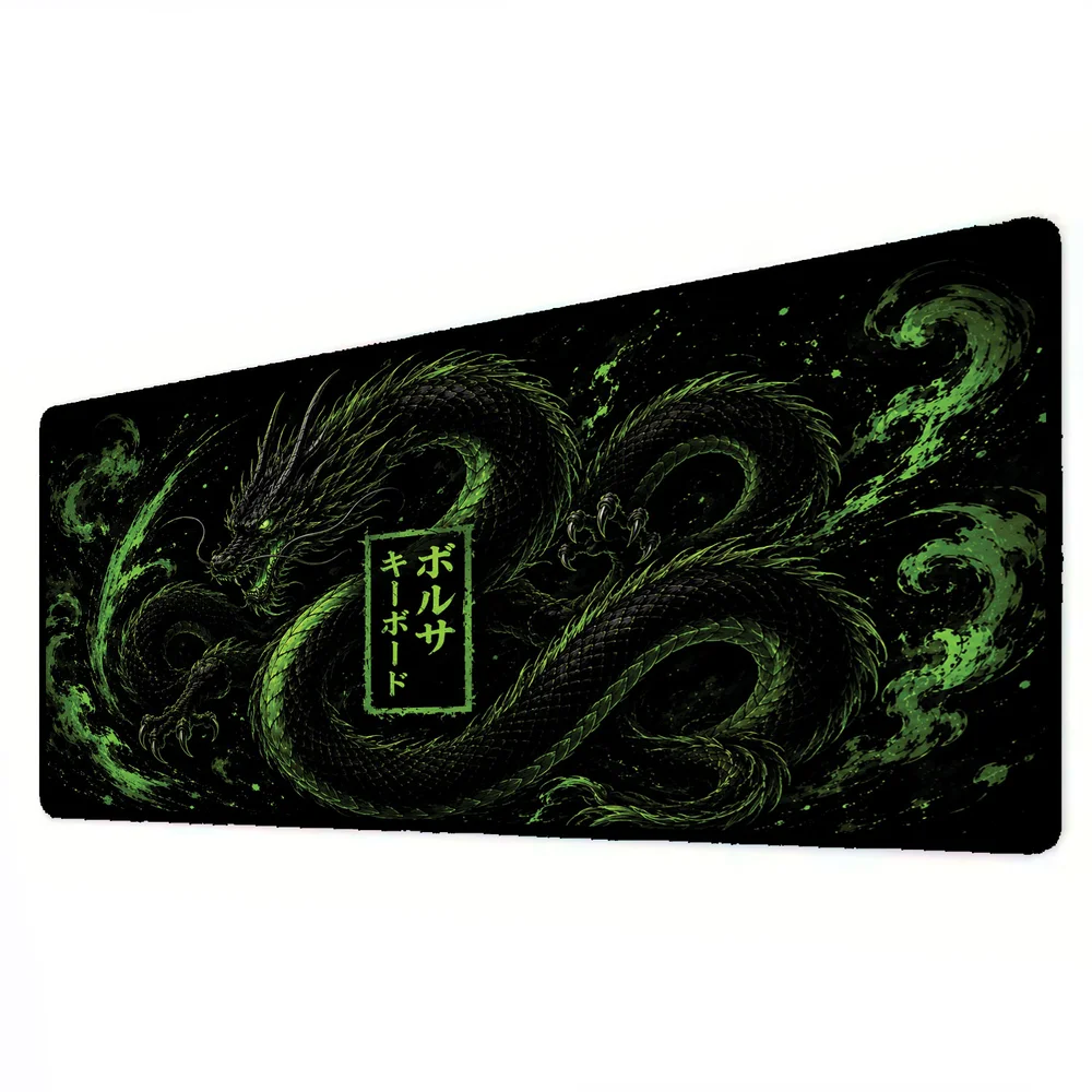 Novo Mouse Pad Gamer Deskpad Speed Extra Grande Borda Costurada Profissional 120x60 - Dragão Floresta Novo Mouse Pad Gamer Deskpad Speed Extra Grande Borda Costurada Profissional 120x60 - Dragão Floresta