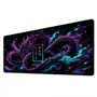 Novo Mouse Pad Gamer Deskpad Speed Extra Grande Borda Costurada Profissional 90x40  - Dragão Astral