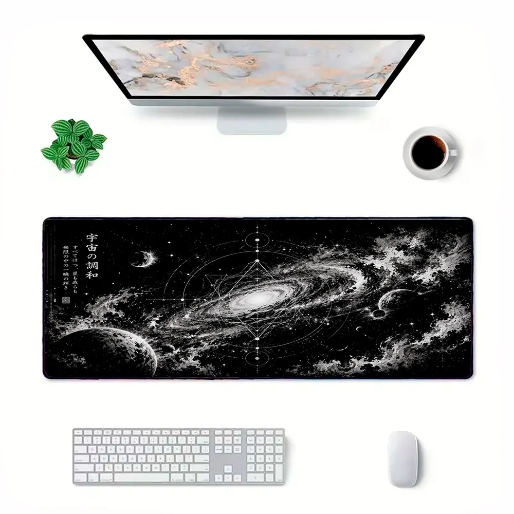 Novo Mouse Pad Gamer Deskpad Speed Extra Grande Borda Costurada Profissional 120x40 - Cosmo Inifinito Novo Mouse Pad Gamer Deskpad Speed Extra Grande Borda Costurada Profissional 120x40 - Cosmo Inifinito