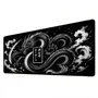 Novo Mouse Pad Gamer Deskpad Speed Extra Grande Borda Costurada Profissional 60x30  -  Dragão Arcano