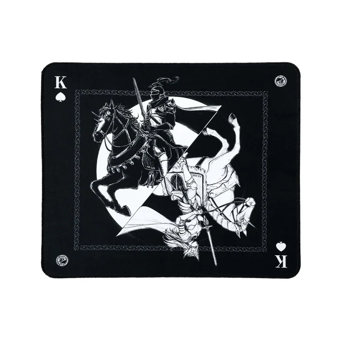 Mousepad Gamer Atk Knight Zodiac Horse Limited Edition Black Mousepad Gamer Atk Knight Zodiac Horse Limited Edition Black