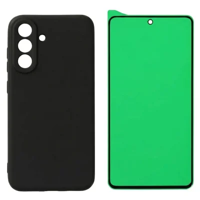 Capinha Silicone Aveludada + Película Cerâmica 9d Para Samsung Galaxy S26 5g