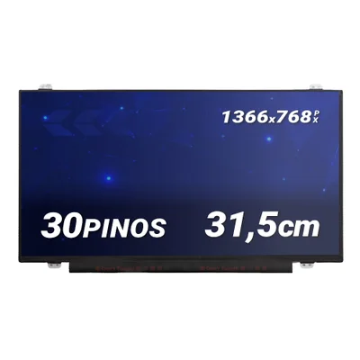 Tela Para Notebook Dell Latitude 14-e5410 14" Hd 30 Pinos Fosca