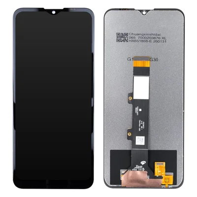 Tela Frontal Display Lcd Touch Compatível Com Motorola G20 Xt2128-1 + Película