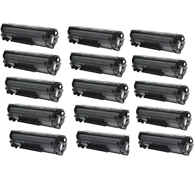 Kit 15 Toner Compatível Hp Ce285a 85a P1102 M1132 Atacado