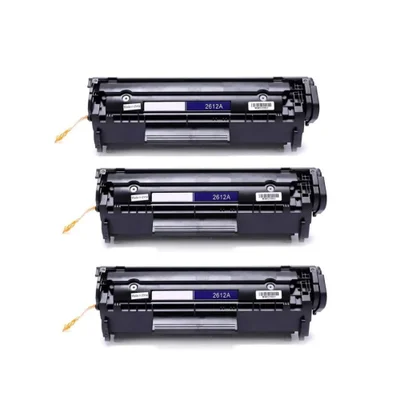 Kit 3 Toners Compatíveis Hp Ce285a 85a P1102w M1217
