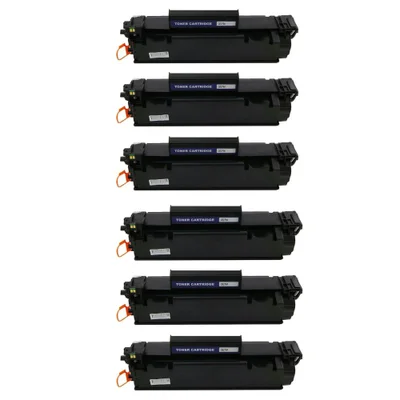 Kit 6 Toners Compatíveis Hp Ce278a 78a P1606dn M1536
