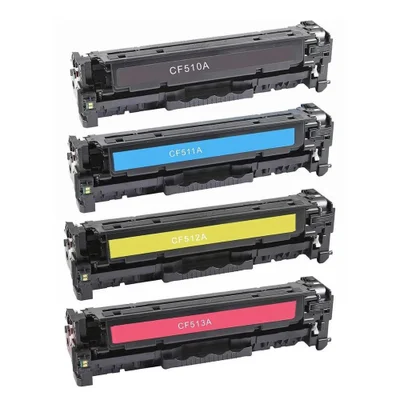 Toner Compatível Com Hp Cf511a Cf531a Ciano