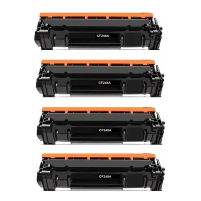 Kit 4 Toner Compatível Hp Cf248a 48a M15w M28