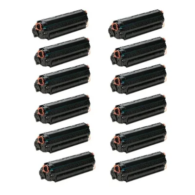 Kit 12 Toners Compatíveis Hp Ce285a 85a P1102 M1132 Atacado