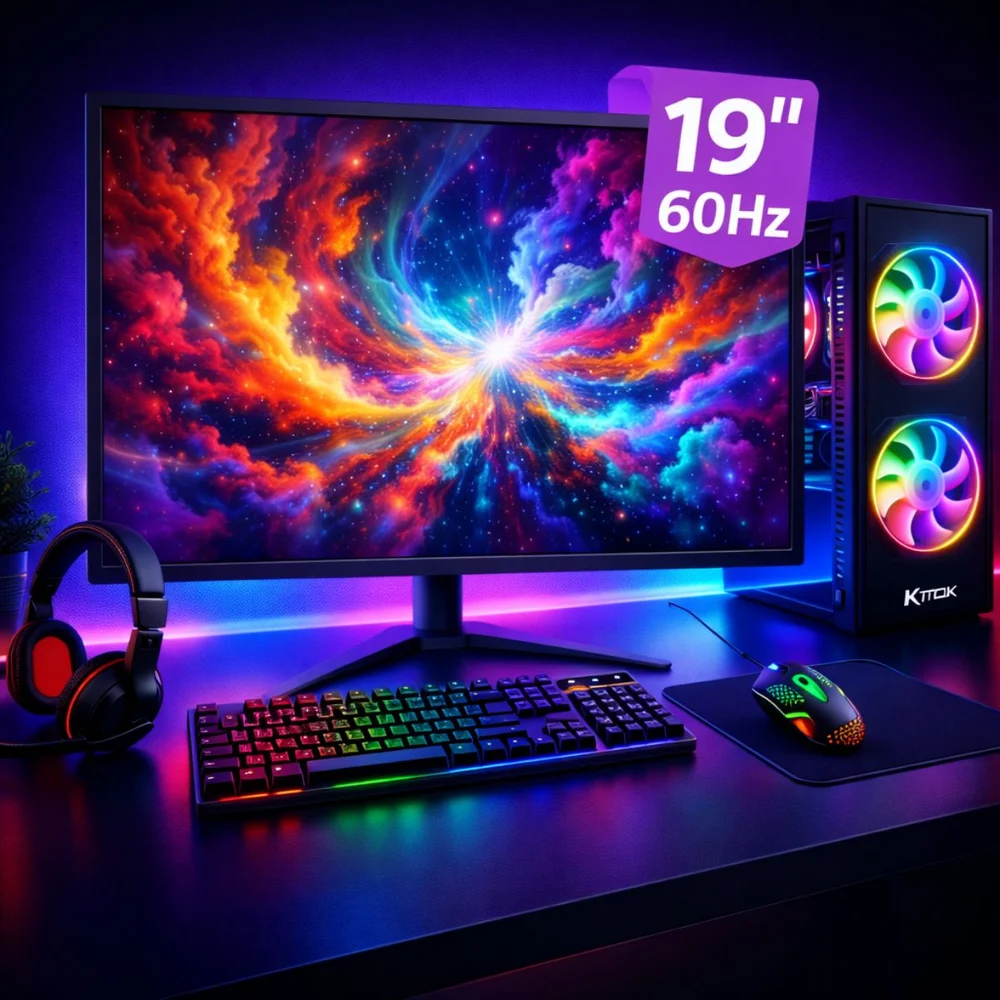 PC Gamer Completo Ryzen 5 5600 Gpu Gt730 SSD 256gb 16gb Ram Win 11 - view 4