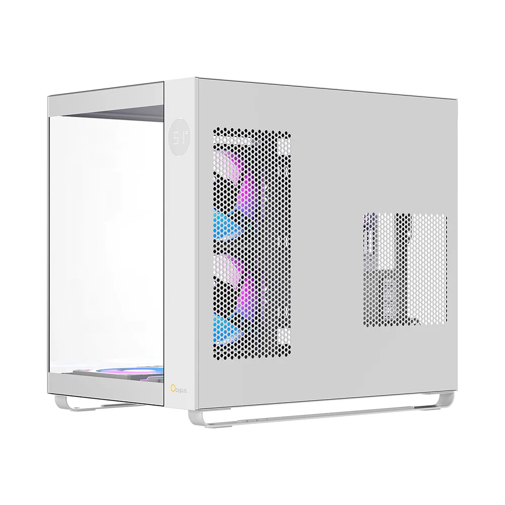Imagem 4 de 5 do produto Gabinete Gamer Ocypus Iota C70 Atx ARGB Com Fans Branco