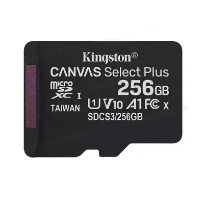Cartao Sd Kingston Canvas Select Plus Class 10uhs-i 256gb