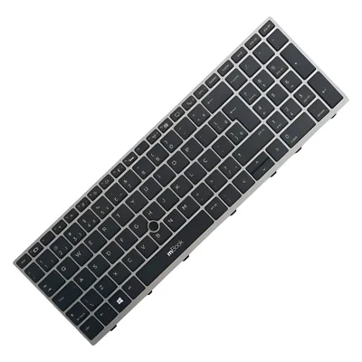 Teclado P/ Notbook Hp Elitebook 850 G6 Com Point, Com LEDs