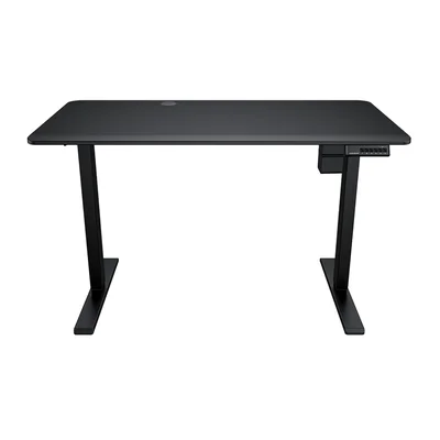 Mesa Elétrica Cougar Royal Mossa 120cm Com Ajuste De Altura Preto