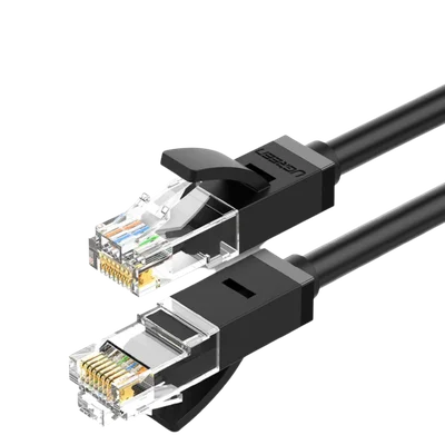 Cabo Lan Ugreen Cat 6 U/utp De 0,5 M - Preto