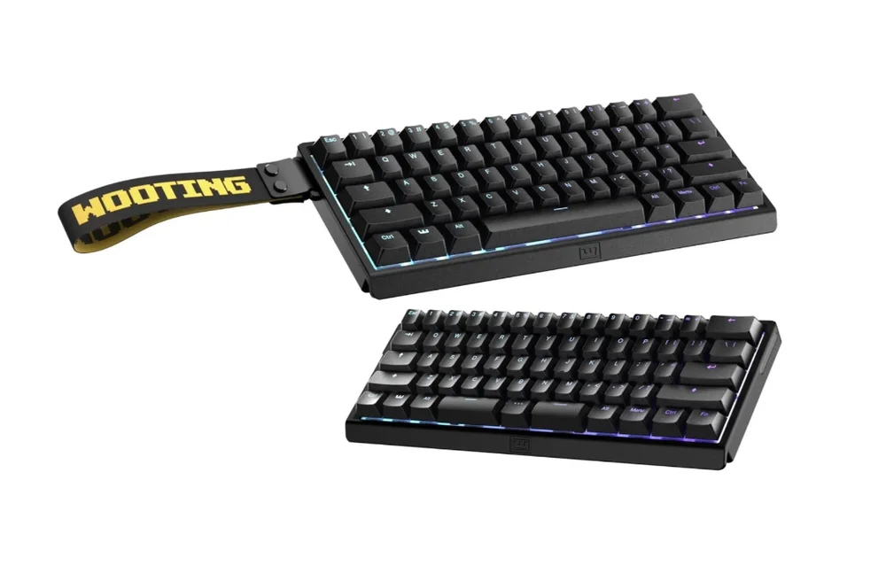 Imagem 3 de 4 do produto Teclado Magnético Wooting 60he V2 Abs Plastic RGB Just Black