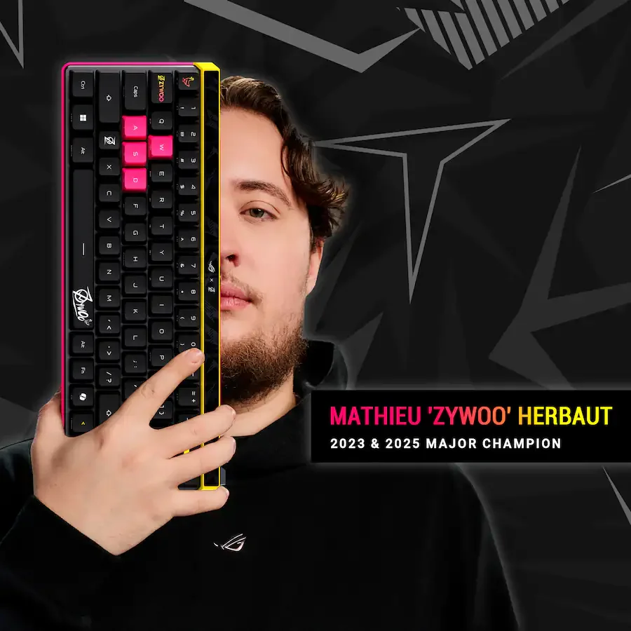 Imagem 4 de 5 do produto Teclado Gamer Rog Falchion Ace Hfx - Zywoo Edition