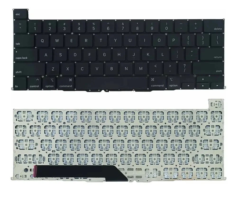 Teclado P/ Macbook Pro 16 A2141 (2019, 2020), Emc 3347 Teclado P/ Macbook Pro 16 A2141 (2019, 2020), Emc 3347