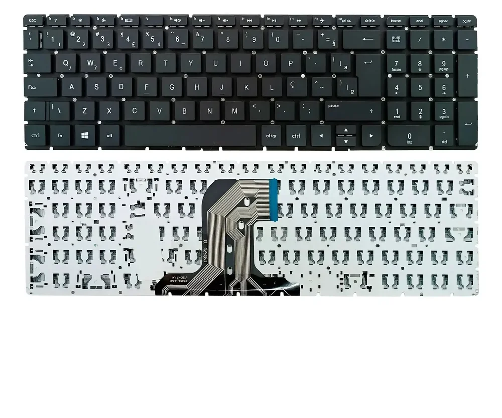 Teclado P/ Notebook Hp Pavilion 250 255 256 G5 15-ay 15-ba